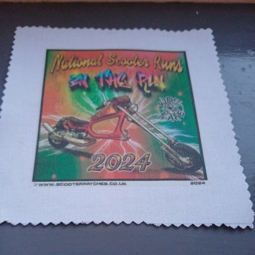 Scooter rally patch - scooter, the