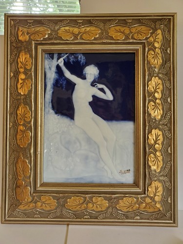 Large limoges framed pate sur - limoges,
