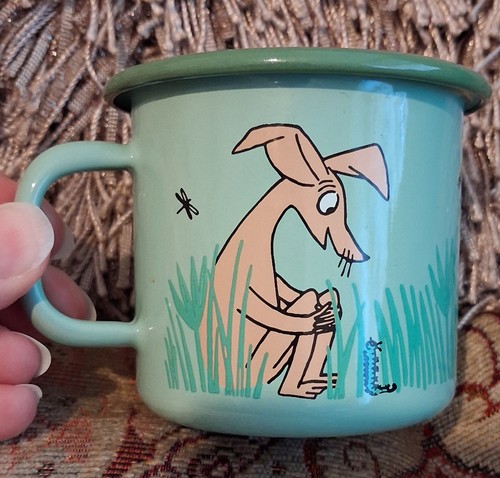 Green muurla moomin enamel - green, mug