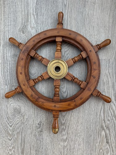 Nautical teak brass - nautical, &