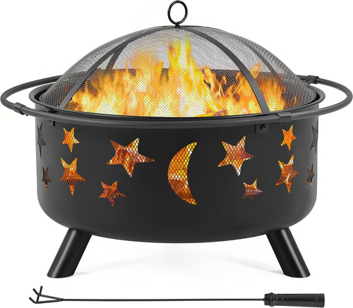 Garden fire pit large - fire,