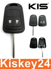 2 Button Replacement Car Key Shell for Opel Corsa E Zafira C Astra J Meriva