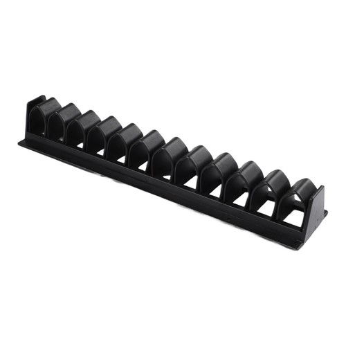 Compact wall mounted whip rack - wall,