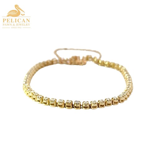 Diamond tennis bracelet 08 - tennis, 1.08