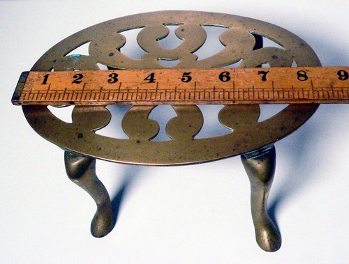 Mid century stamped brass - century,