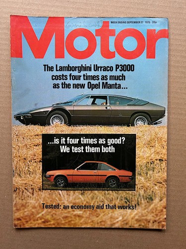 Lamborghini urraco opel manta - lamborghini, urraco/opel