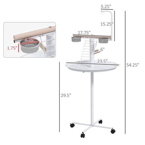 Rolling bird stand perch - bird,