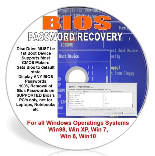 Bios password recovery - password, best