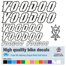 Voodoo outline bike decals