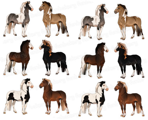 Horse pony cake topper party - cake,