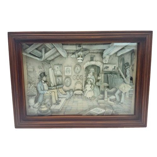 Anton pieck decoupage - pieck,