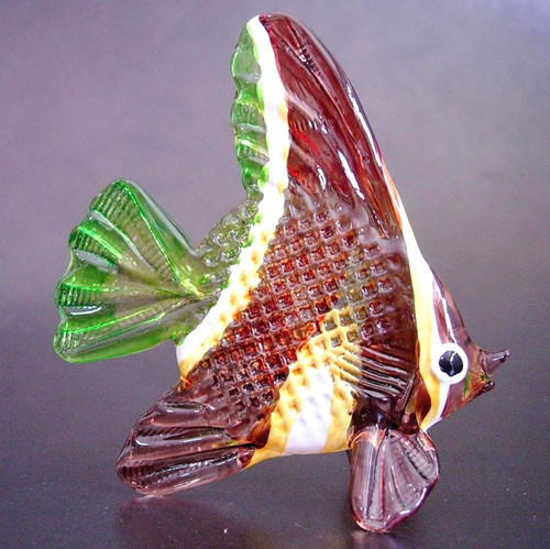 Hand blown art glass - hand,