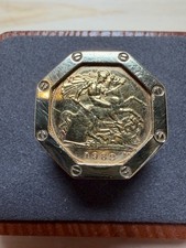 1982 Gold Half Sovereign Ring