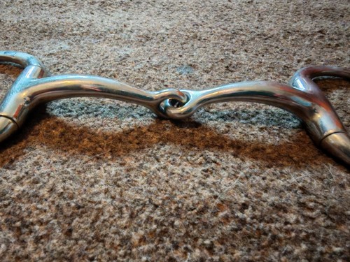Eggbutt snaffle bit - bit., 1/2"