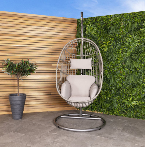 Egg shaped rattan - egg, swing
