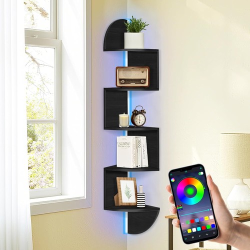 Corner shelf wall - mounted,, 5