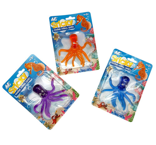 Sticky octopus stretchy toy - stretchy,