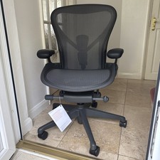 Herman Miller Aeron Chair Size B Remastered - Graphite - £700 Cash On Collection