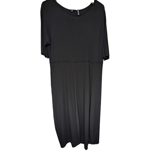 Oska black lagenlook - oska, draped