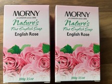  MORNY ENGLISH ROSE SOAPS 2 X