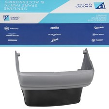 Rear panel splash guard splash