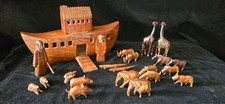 Wooden Carving of Noah's Ark