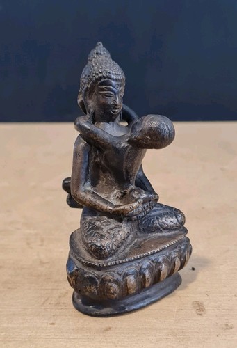 Antique tibetan bronze yab - antique,