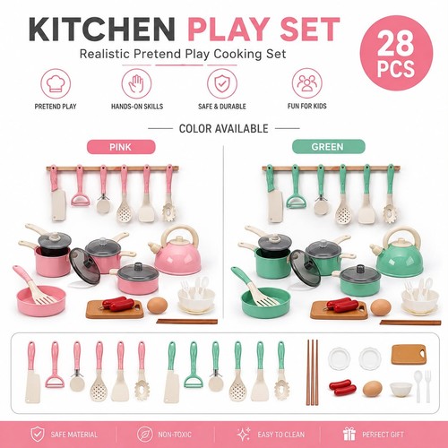 28pcs kids pretend play - kids,