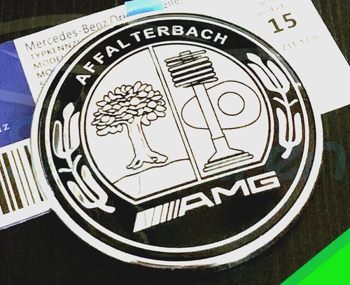 Amg hood emblem affalterbach - amg,