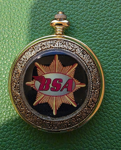 Bsa logo pocket watch - pocket, –