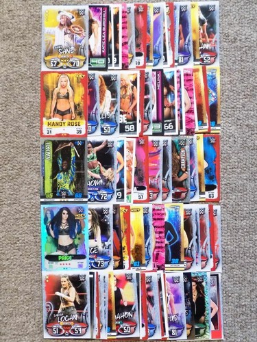 Wwe topps slam attax - topps,