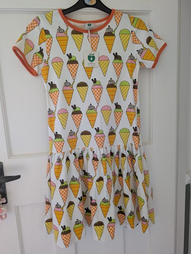 Smafolk ice cream dress danish - cream,