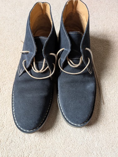 Loake men blue sahara boots - loake,