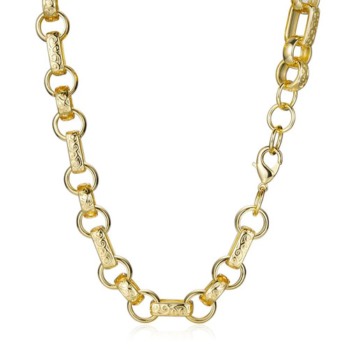 Men 9ct gold 10mm - gold,