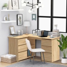 Modern wooden home office - wooden,