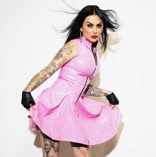Misfitz pink pvc - pink, sissy