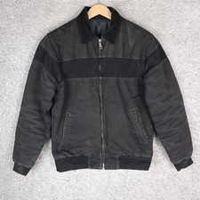 CARHARTT X APC NATIVE MEN'S JACKET AW 2012 size M MEDIUM DARK BOMBER GRAY JKT