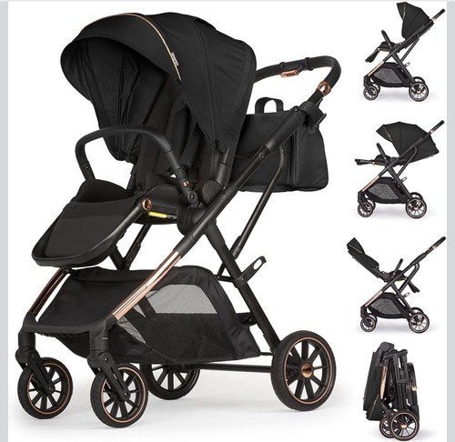 Black single pushchair from - pushchair,