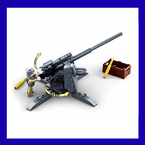 115pcs ww2 88mm flak anti - 115pcs,
