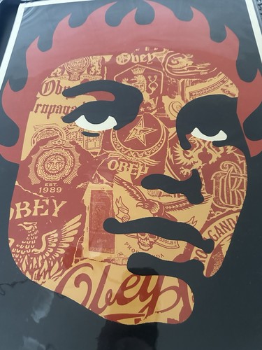 Shepard fairey obey print - shepard,