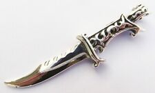 Sterling  Silver  925  Norse  Viking  Dagger  Pendant  !!      Brand  New  !!