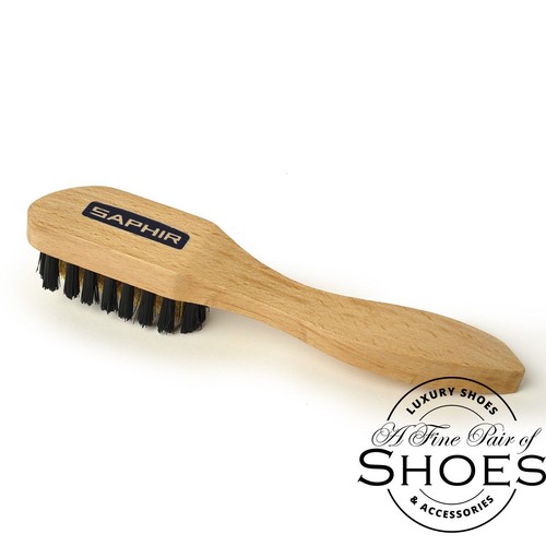 Saphir brass suede brush - saphir,