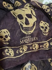 Alexander McQueen Silk Skull