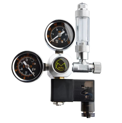 Aquarium system dual - gauge, co2
