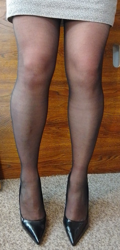 Black work tights sheer - tights, 20