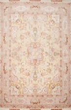 Traditional Silk/ Wool Rug 5x7