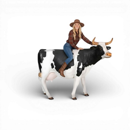 Cow life size statue large - cow,