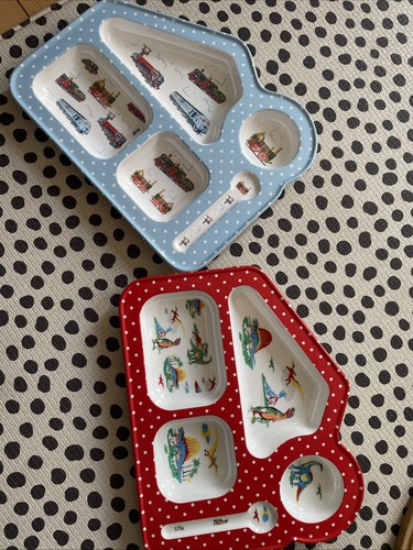 Cath kidston toddler plates - 2,