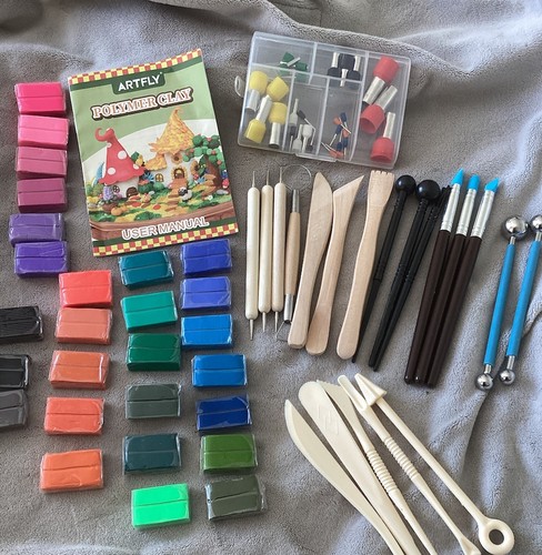 Polymer clay kit modelling - polymer,