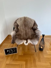 Exclusive Reindeer Hide Skin 134x107 cm Scandinavian Rug Prime Quality Real #537